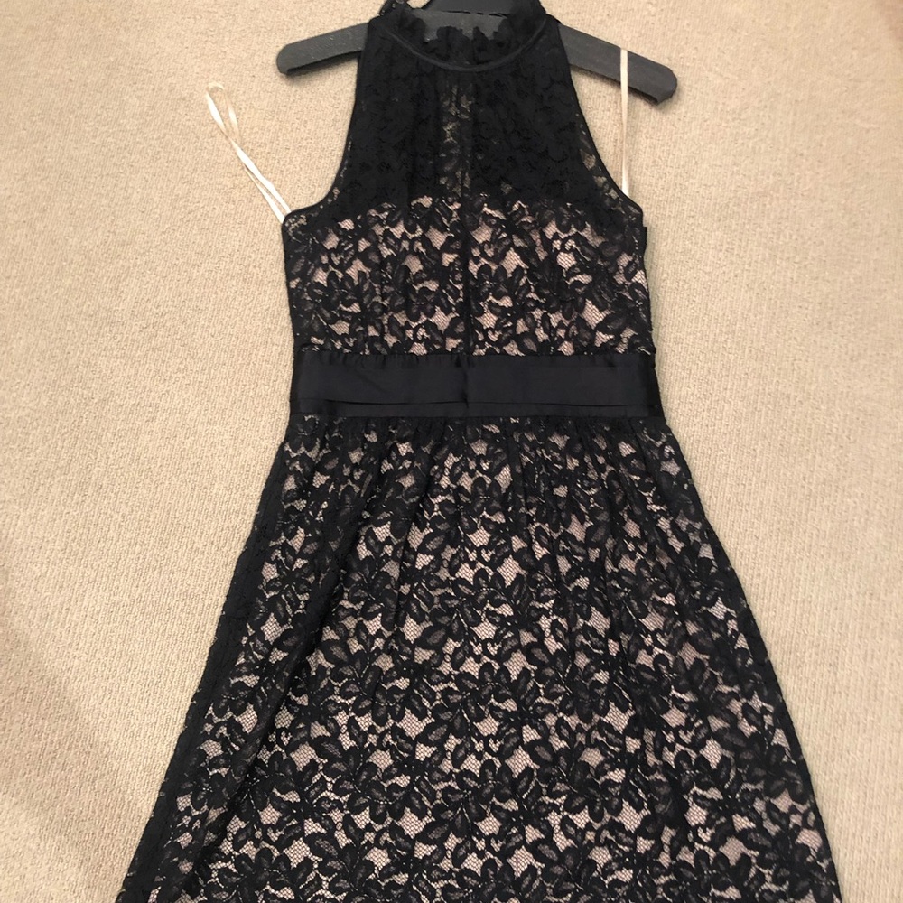 Banana republic lace lined dress sz 8